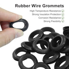 24 Pcs Rubber Grommets, 5/8" Inside Diameter 3/4" Drill Hole Rubber Wire - Image 3