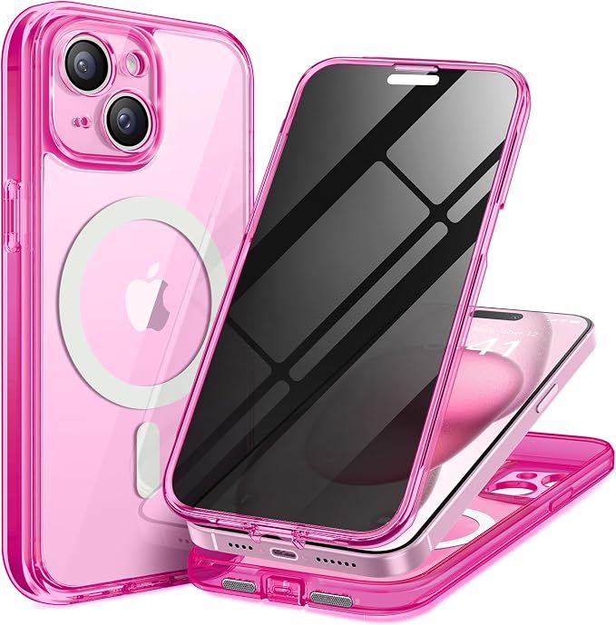 Magnetic for iPhone 15 Case, Compatible by TIESZEN