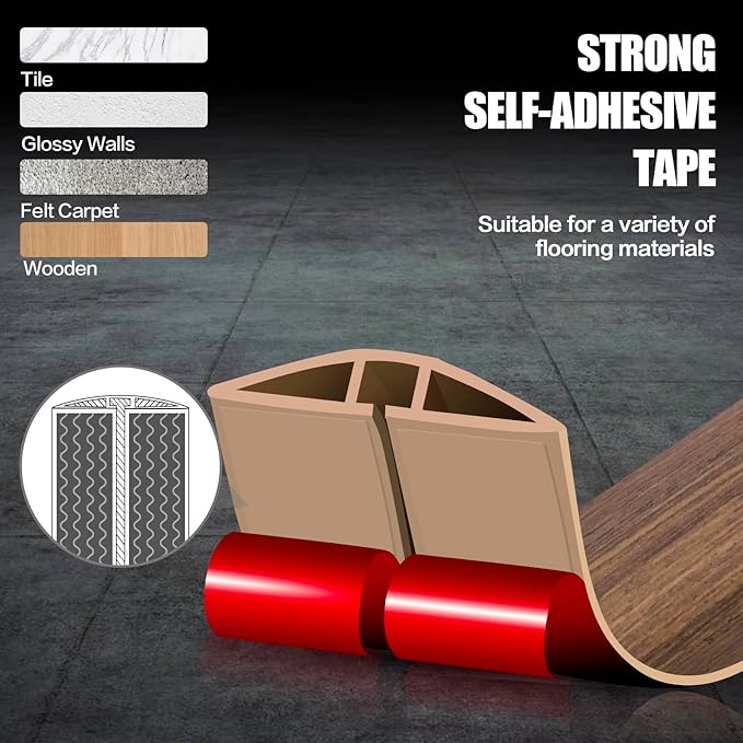 Floor Cord Cover Cable Cavity Self Adhesive Cord Hider Floor Floor Cable - Image 4