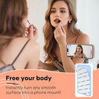 Silicone Phone Sticky Grip, Suction Phone Case Mount - Image 3