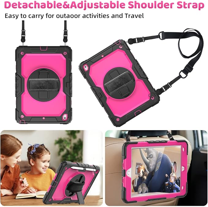 BLOSOMEET Case for iPad 9th Generation 2021 10.2 Inch - Image 4