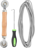 uxcell Screen Repair Kit, 0.16"x 9.8 ft Window Screen Spline by uxcell