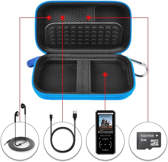 Comecase MP3 & MP4 Player Case for SOULCKER/G.G.Martinsen/Grtdhx/iPod - Image 2