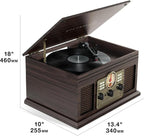 Victrola The Quincy 6-in-1 Bluetooth Record Player & Multimedia Center - Image 9