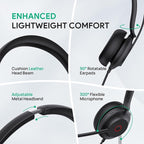 Yealink UH35 Wired Headset, USB Headset - Image 2