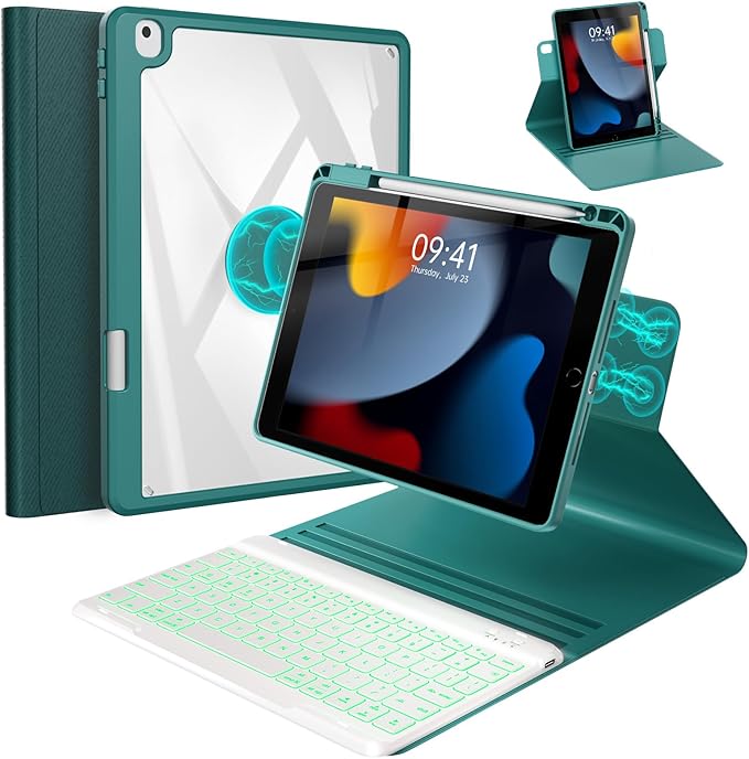 BLUTLOTUS for iPad iPad 9th 8th 7th Generation Case by BLUTLOTUS