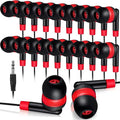 Kanayu 100 Pack Wired Earbuds Bulk by Kanayu