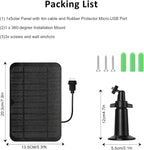 6W Solar Panel Charger for Blink Outdoor/Outdoor/XT XT2 Camera Solar Panel - Image 8
