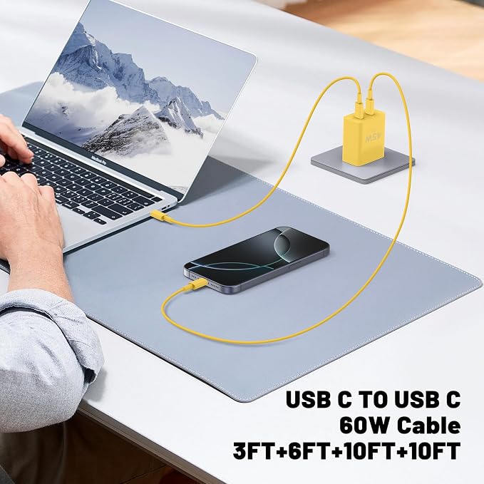 Super Fast Samsung Charger Type C, 45W Dual Port USB C Fast Charger Block & - Image 6
