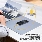iPhone 16 15 Pro Max Charger Fast Charging, 45W Dual Port USB C Fast Charger - Image 6