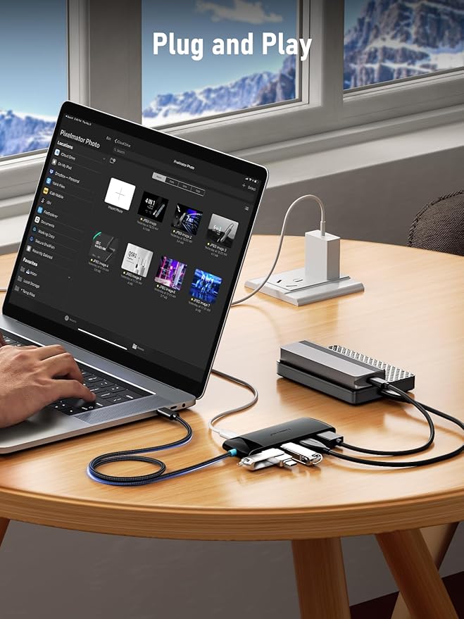10Gbps USB C Hub, 4 Ports USB3.2 Splitter - Image 6