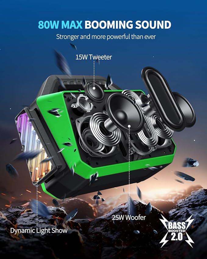 Portable Bluetooth Speaker Wireless - Image 2