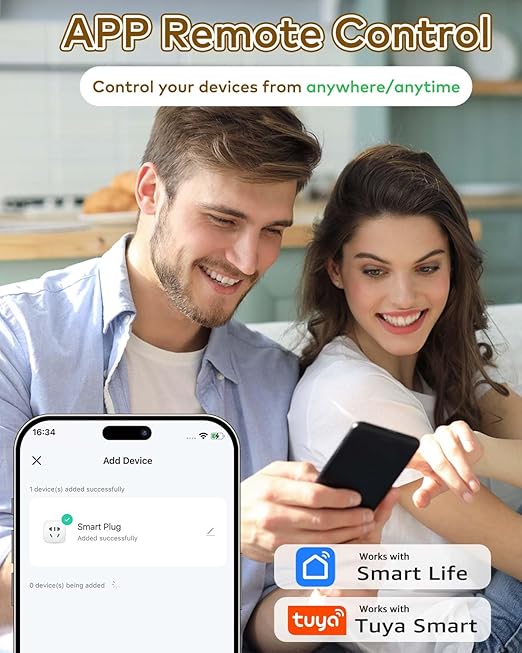 Wireless Remote Control Outlet Plug, NineLeaf Smart Outlets - Image 2