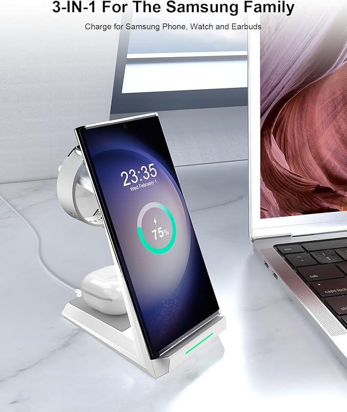 Wireless Charging Station for Samsung - Image 2