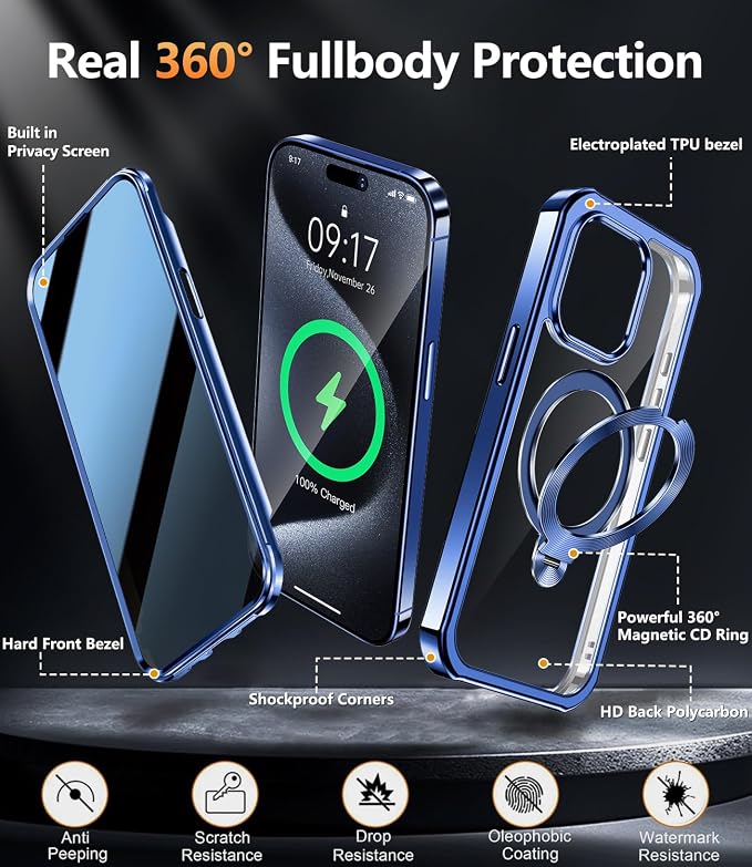 Mil-Grade Shockproof Full Body Anti-Spy Cover - Image 7