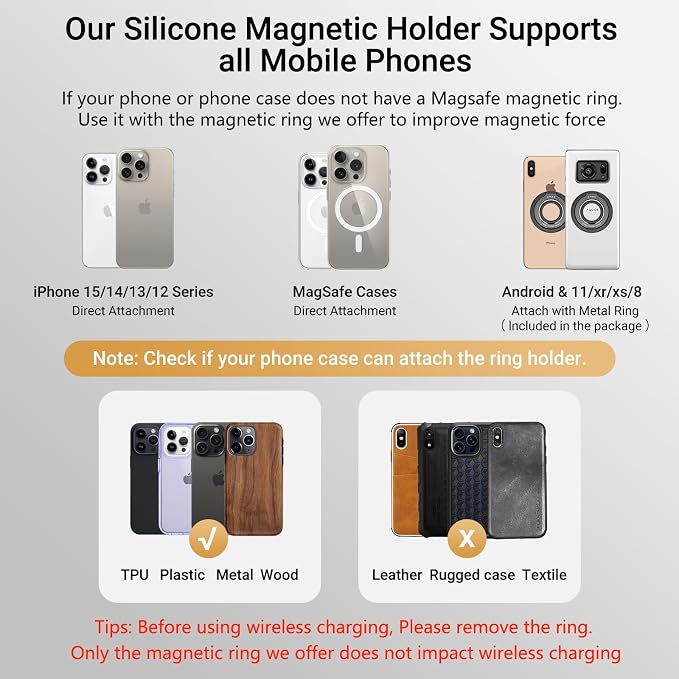 OPSO Magnetic Phone Ring Holder - Image 5