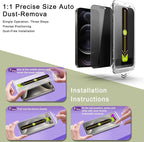 9H Tempered Glass, Full Coverage, Anti-Fingerprint, Auto Dust Removal, - Image 3