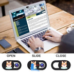 Laptop Camera Cover Slide 3 Pack Ultra Thin Slide Computer Webcam Covers - Image 3