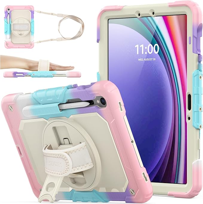 SEYMAC stock Case for Samsung Galaxy Tab S10 FE / S9 / S9 FE 5G Tablet Case by SEYMACstock