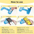 24 Set Smart NFC Cable Labels - Image 4
