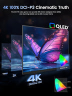 UPERFECT Portable Monitor 4K 120HZ QLED 17.3" | 0.1ms Gaming Monitor, 500 Nits - Image 5