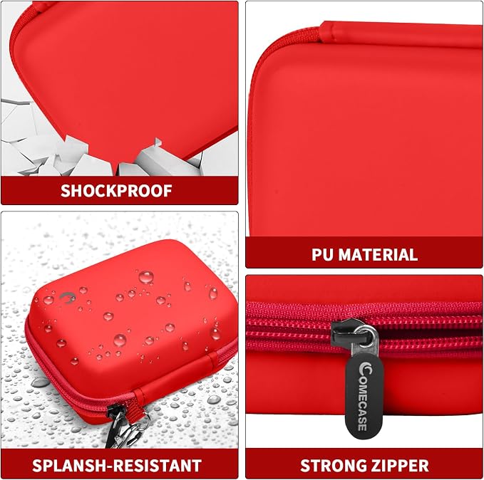 Carrying & Protective Case for Digital Camera, AbergBest 21 Mega Pixels 2.7" - Image 3
