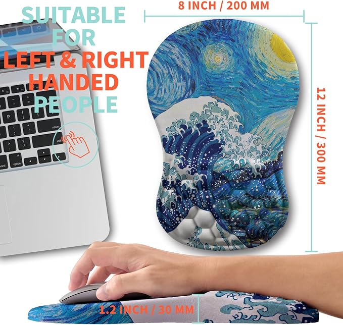 Ergonomic Mouse Pad Wrist Support - Image 5