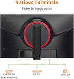Amazon Basics 27 inch Gaming Monitor, FHD 1080P, VESA Compatible, Adaptive sync - Image 3
