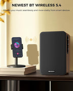 Active Bookshelf Speakers 36W RMS - Image 5