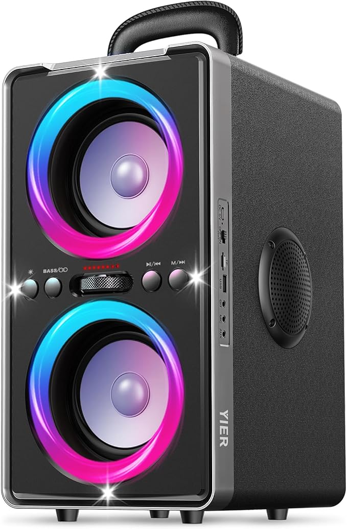 Bluetooth Speaker, 200W Loud Stereo by YIER