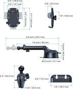 HTU 2025 Upgraded Car Phone Holder 【Safety Certs & No Smell】 Cell Phone Holder - Image 9