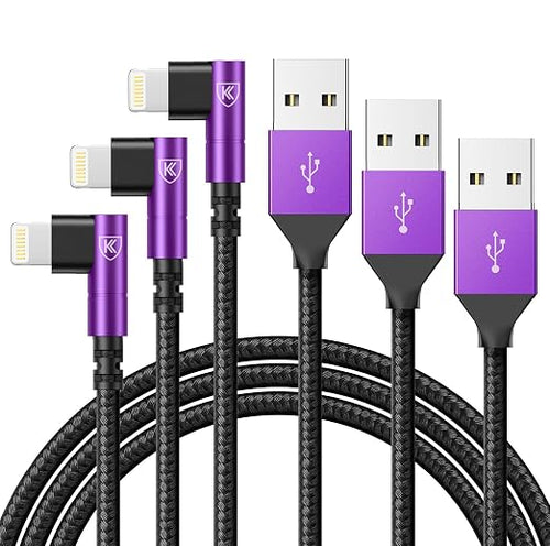 10ft iPhone Charger Cable, Long Fast Charging Cord Compatible by KIYODA