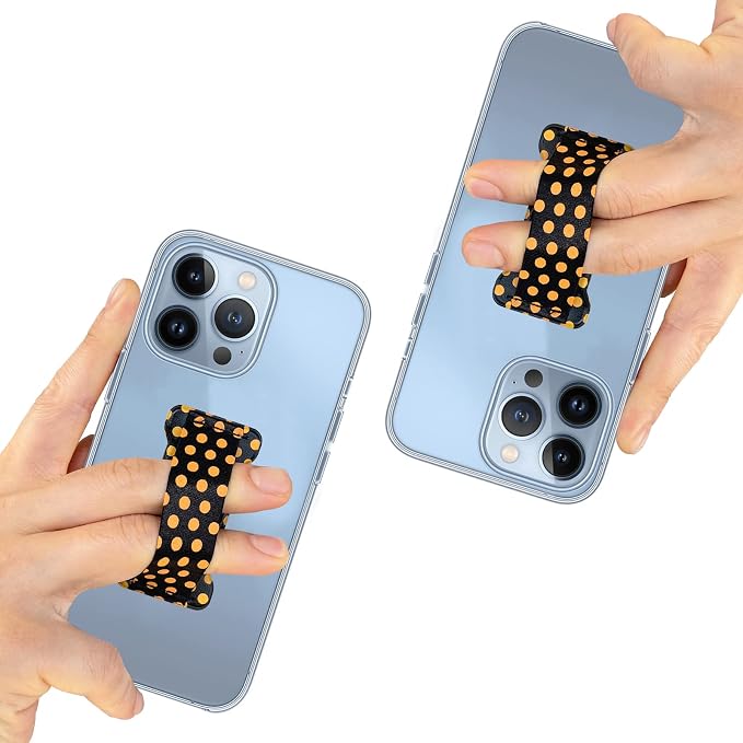 Phone Grip Holder for Hand, Universal Finger Strap Phone Holder, Finger Selfie - Image 3