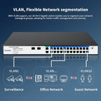 26 Port Gigabit Switch, Easy Smart Managed Ethernet Switch, Network Hub - Image 4