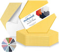 Mollywell Hexagon Acoustic Panels, High Density, Soundproofing, Decorative by Mollywell