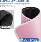 Pink Mouse Pad, Nice and Cute Mouse Pad, Splash-Proof Textured 10.2 x 8.2Inch - Image 5