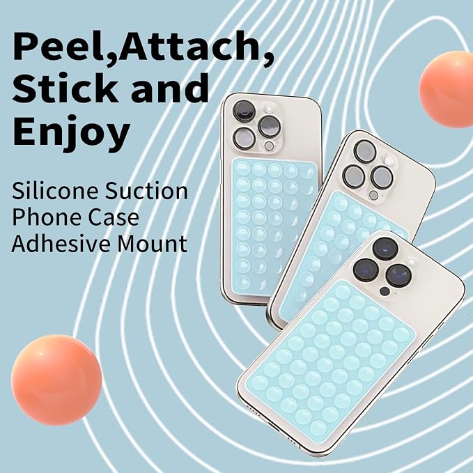 Octobudy Silicone Sticky Grip Suction Cup Phone Mount - Image 2