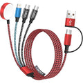 Travel Essentials 4in2 Multi Charging Cable by Firsting