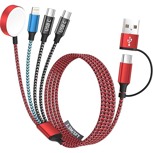 Travel Essentials 4in2 Multi Charging Cable by Firsting