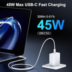 45W USB C iPhone 17 16 Pro Max Charger Block Type C iPhone 16 17 Super Fast - Image 6