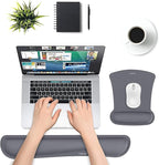 MOSISO Wrist Rest Support for Mouse Pad & Keyboard Set, Ergonomic Mousepad - Image 2
