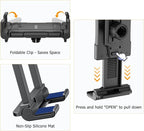OHLPRO Tablet Wall Mount Holder 360° Rotating Adjustable Universal iPad Stand - Image 7