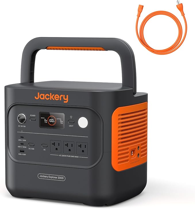 Jackery Explorer 2000 v2 Portable Power Station by JackeryInc