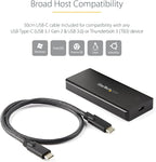 StarTech.com USB-C 10Gbps M.2 NVMe PCIe SSD Enclosure - Image 6