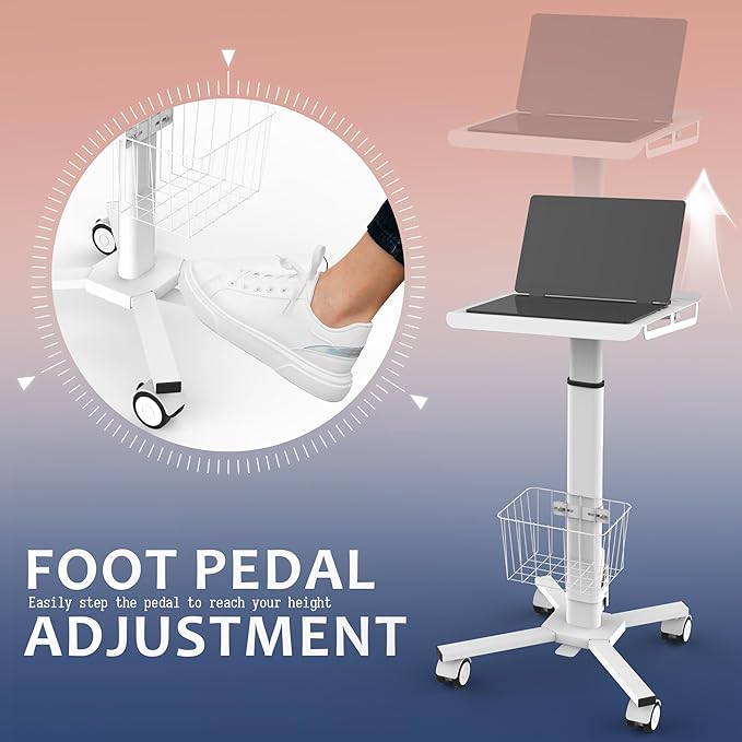 Adjustable Height Portable Laptop Desk - Image 5