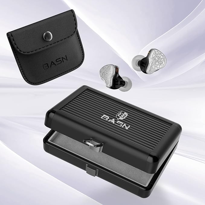 BASN Bmaster5 in Ear Monitors, 1DLC Diaphragm+4BA 5 Drivers IEM Earphones - Image 6