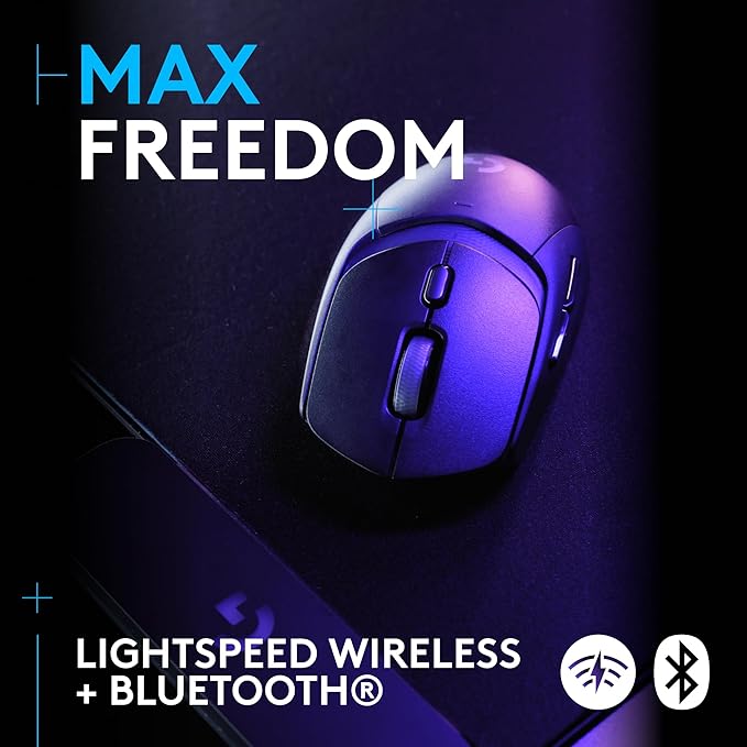 Logitech G309 Lightspeed Wireless Gaming Mouse, Lightweight, LIGHTFORCE Hybrid - Image 3