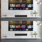 MZEIBO Sound Bar, 50W for Smart TV Bluetooth 5.3 Speaker 17 Inch TV Speaker - Image 3