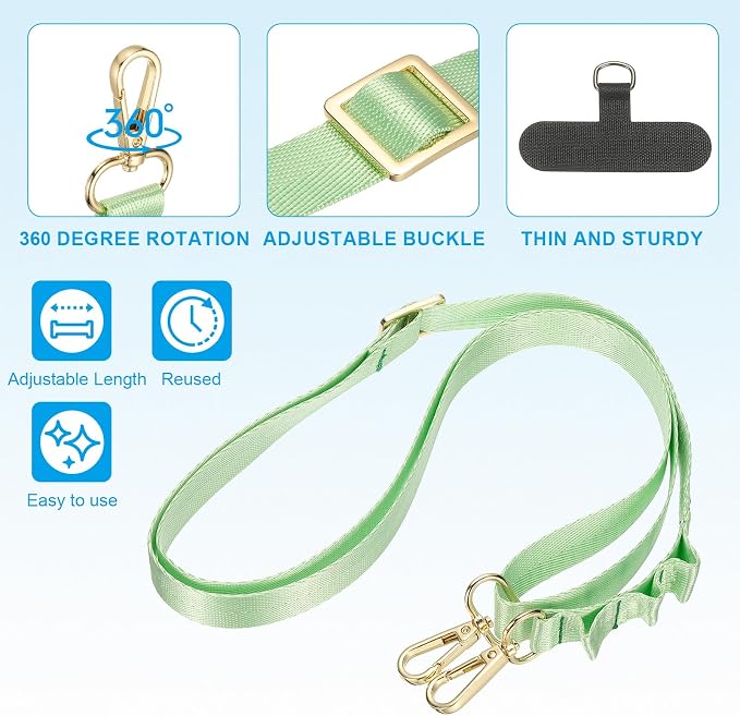 PATIKIL Universal Cell Phone Lanyard, Adjustable Crossbody Phone Strap - Image 3