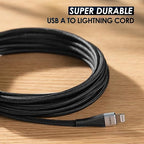 Extra Long iPhone Charger Cord 10FT 2Pack, Apple MFi Certified USB A to - Image 8